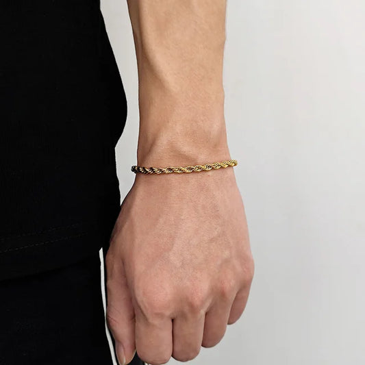 Kopa - Rope Armband Goud